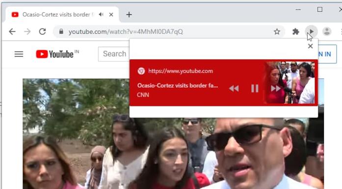 Google Chrome, in arrivo la funzione Global Media Controls Il player della nuova funzione Global Media Controls di Google Canary
