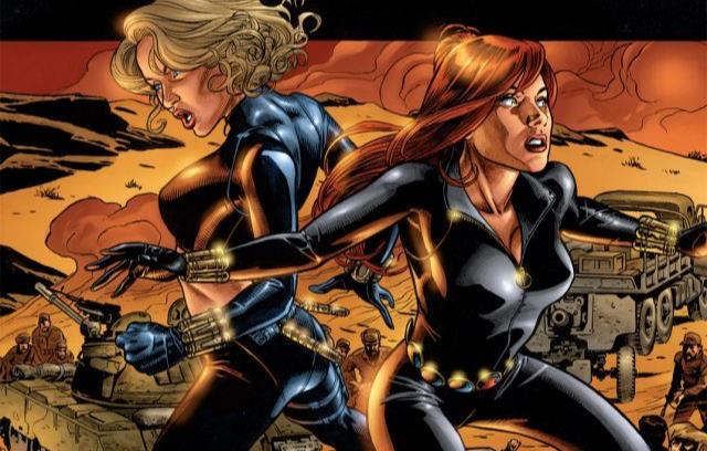 Dettaglio della cover di Black Widow #2