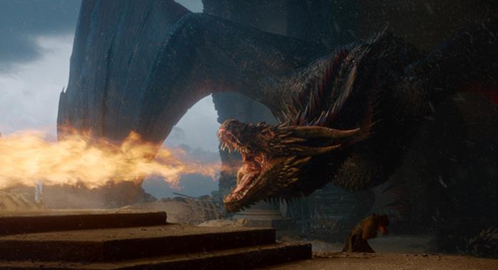 Drogon sputa fiamme