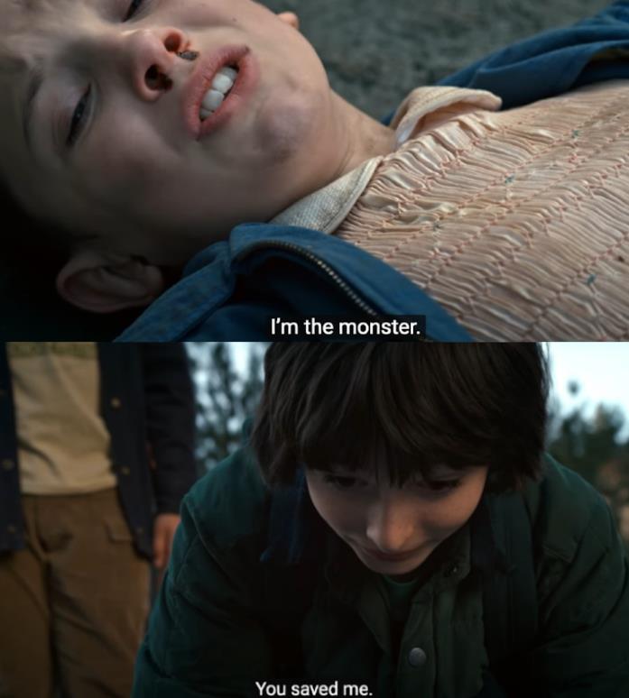 Stranger Things - Mike e Eleven Scena romantica tra Mike e Eleven