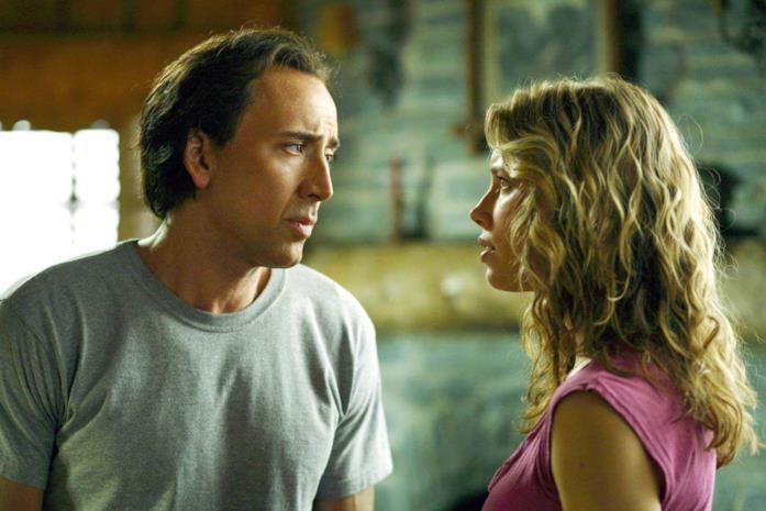 Una scena di Next Nicolas Cage e Jessica Biel