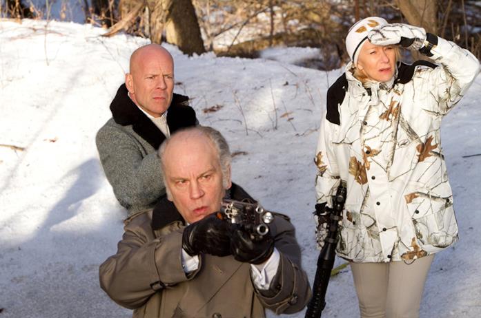 Bruce Willis, Helen Mirren e John Malkovich in Red