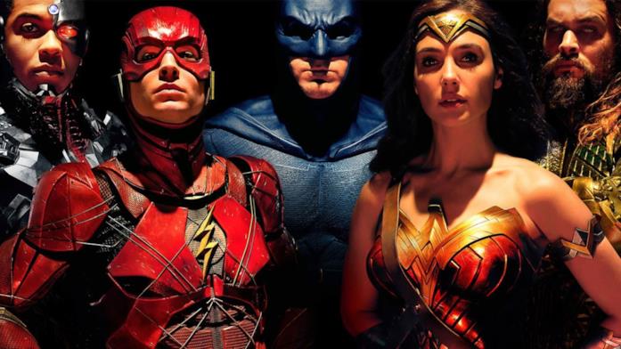 Justice League - Il film Poster promozionale di Justice League