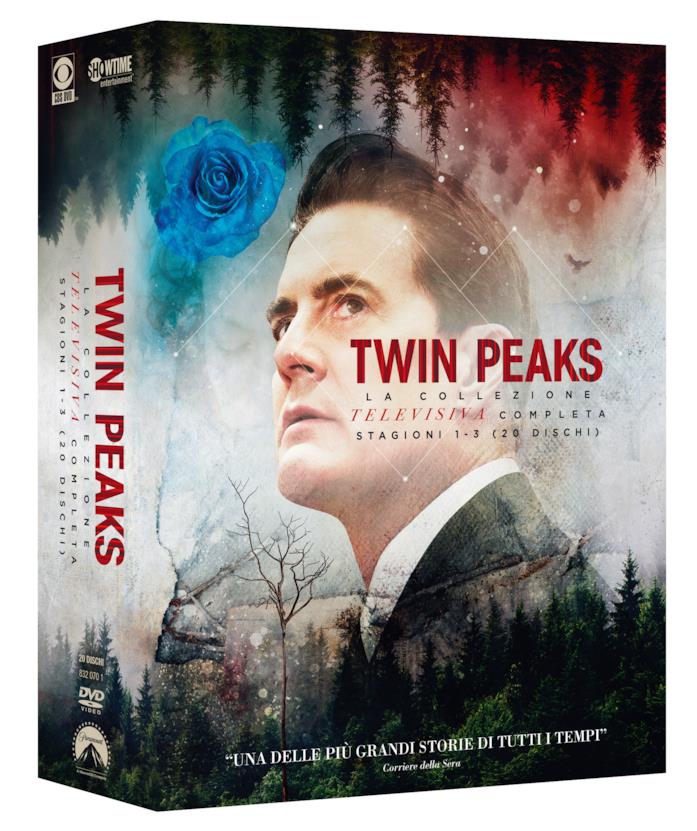 In arrivo il cofanetto di Twin Peaks Dale Cooper sulla cover del cofanetto DVD di Twin Peaks