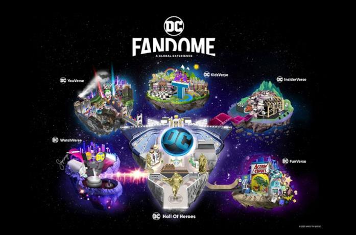 DC FanDome, i dettagli dell'evento del 22 agosto La mappa del DC FanDome