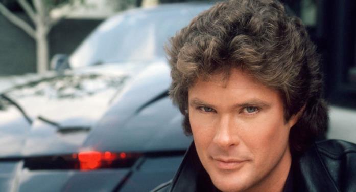 David Hasselhoff e la sua KITT