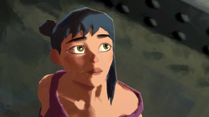 È online il trailer di Gatta Cenerentola, il lungometraggio animato italiano Una scena dal film Gatta Cenerentola