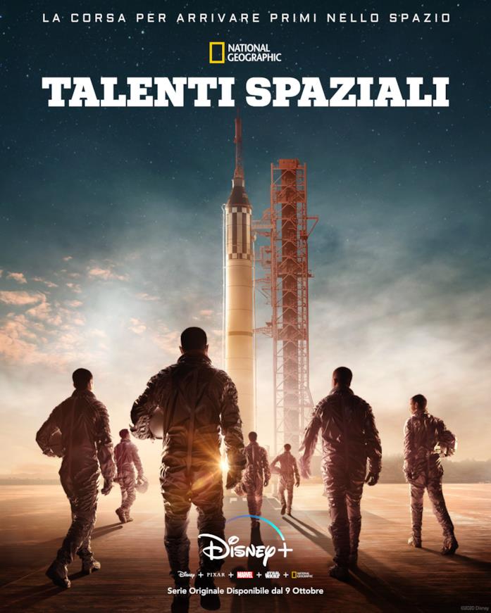 Talenti Spaziali - Locandina italiana La corsa per arrivare primi nello spazio