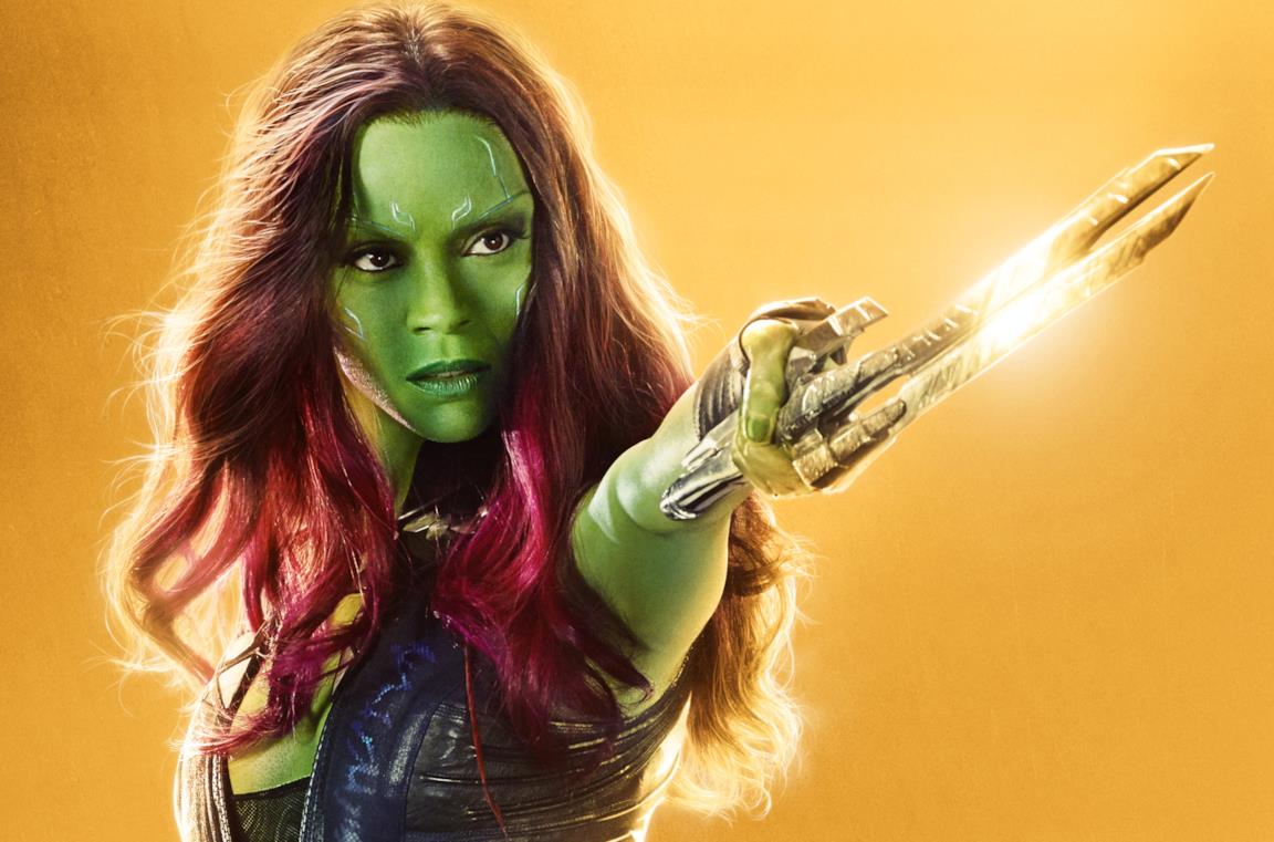 Zoe Saldana è Gamora