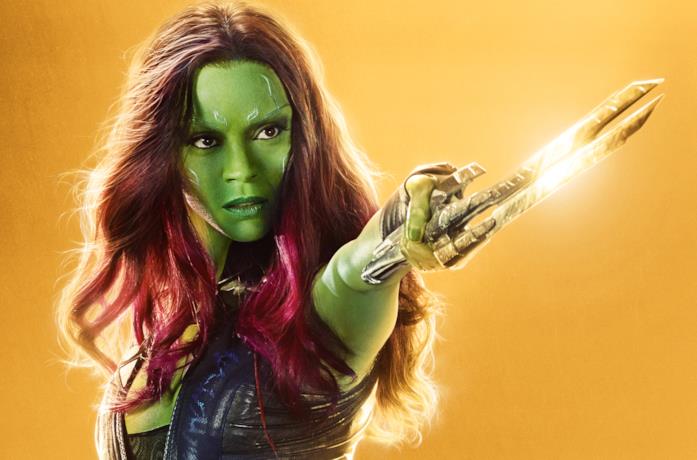 Zoe Saldana è Gamora