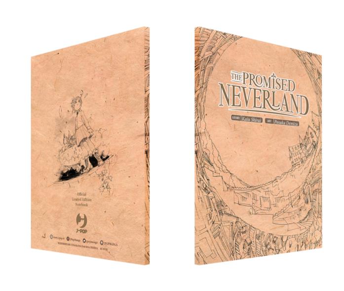 The Promised Neverland, il blocco appunti in omaggio Il notebook in edizione limitata di