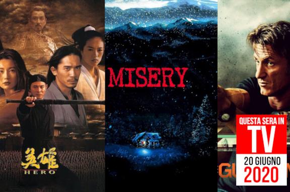 Film oggi in TV: 20 giugno 2020