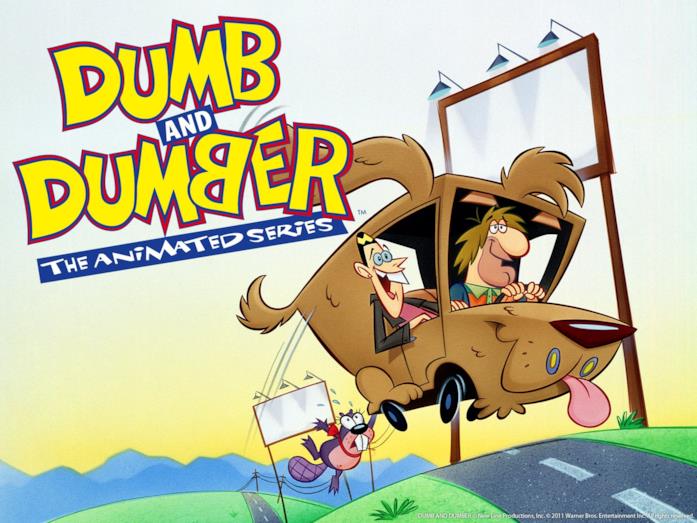 La serie di cartoni animati di Scemo & più scemo Hanna-Barbera produce una serie ispirata ai personaggi di Scemo & più scemo