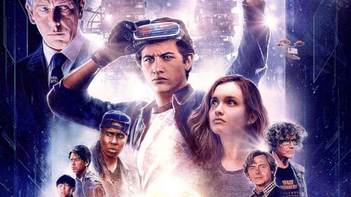 Un'illustrazione con i protagonisti di Ready Player One