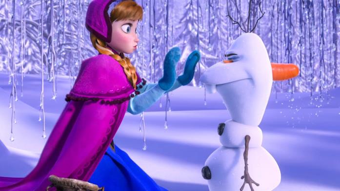 Il cast di Frozen