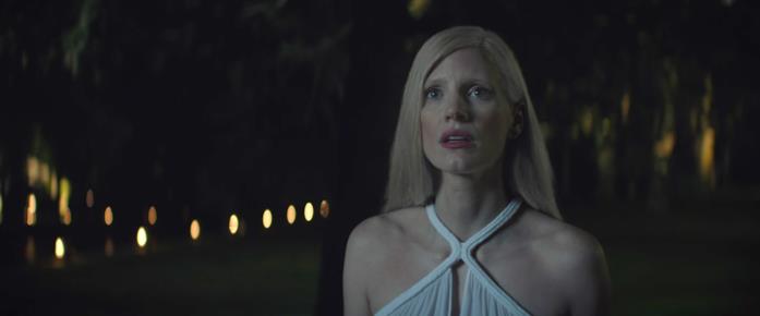 Jessica Chastain in X-Men: Dark Phoenix Jessica Chastain in una scena di X-Men: Dark Phoenix