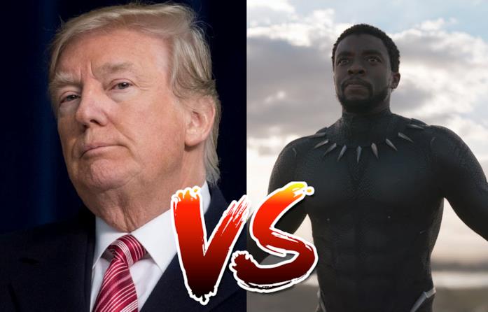 Trump e T'Challa: leader a confronto