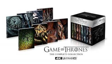 Cofanetto limited deluxe steelbook edition 4K Ultra HD Blu-ray de Il Trono di Spade - Stagioni 1-8