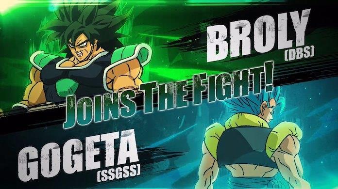 Dragon Ball Super Gogeta e Broly Gogeta e Broly Film in FighterZ