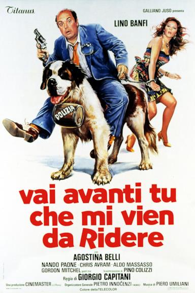 Poster Vai avanti tu che mi vien da ridere