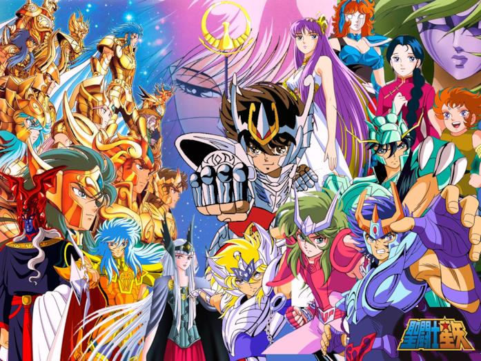 Saint Seiya Il cast di Saint Seiya al completo