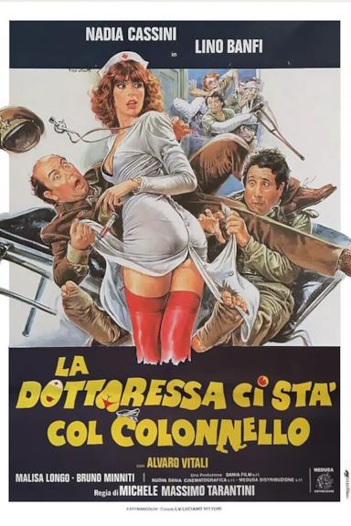 Poster La dottoressa ci sta col colonnello