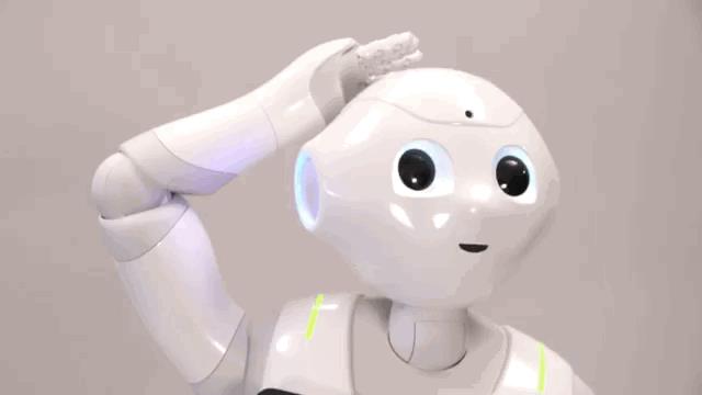Un robot Robot annuisce