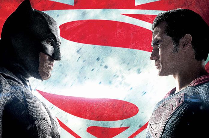 Batman e Superman faccia a faccia in una scena del film