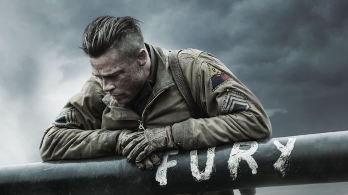Brad Pitt nel poster ufficiale di Fury