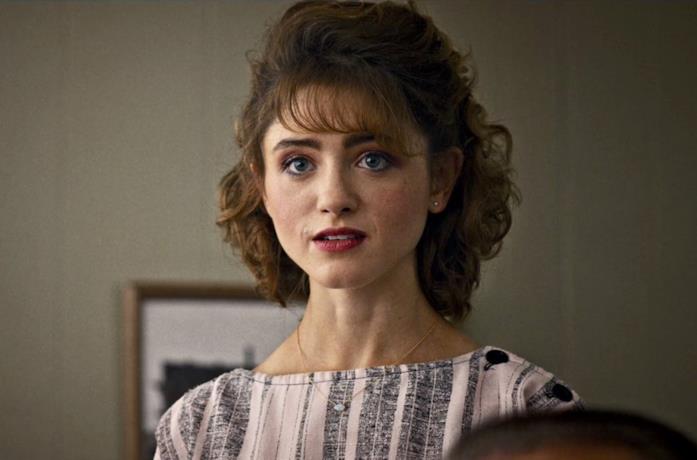 Nancy in una scena di Stranger Things