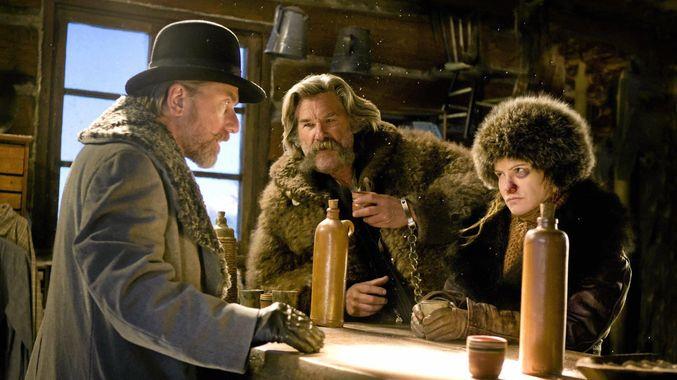 The Hateful Eight è stato l'ultimo film di Tarantino distribuito da The Weinstein Company Un'immagine del film The Hateful Eight