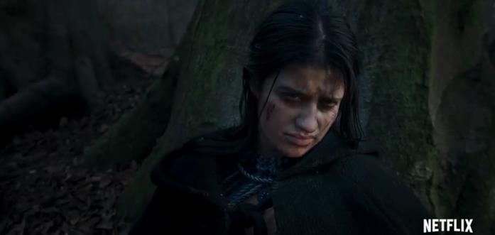 Yennefer in un'immagine dal trailer di The Witcher 2