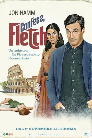 Poster Confess, Fletch