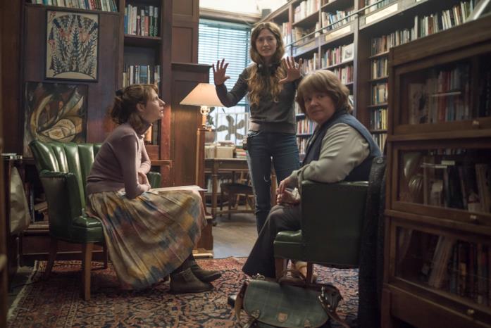 Marielle Heller sul set Marielle Heller sul set di Copia Originale