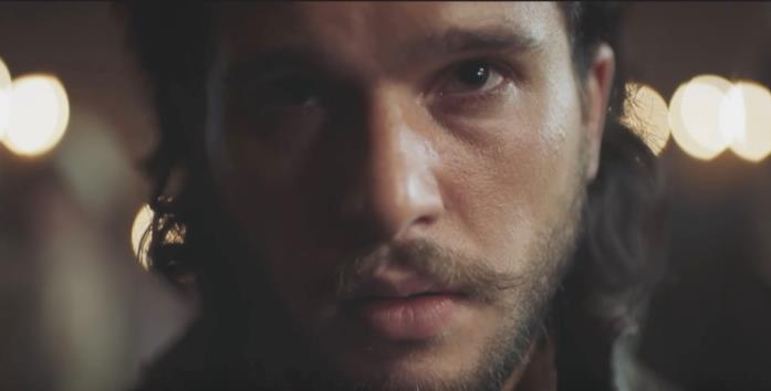 Kit Harington nei panni di Robert Catesby nella mini serie Gunpowder Gunpowder: Kit Harington in una scena del dramma storico firmato BBC One