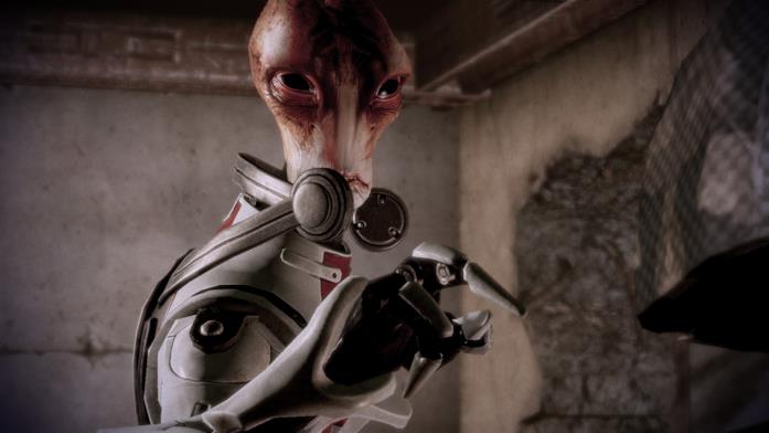 Mass Effect Legendary Edition con grafica migliorata I Salarian di Mass Effect