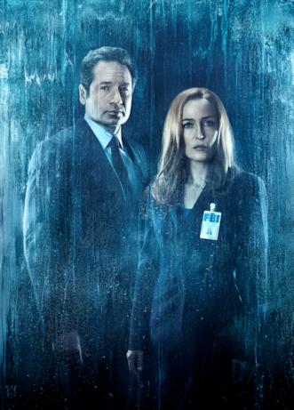 Gli agenti Fox Mulder e Dana Scully di X-Files 