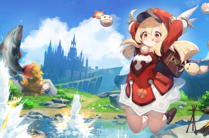 Gneshin Impact 2.1 introduce la pesca