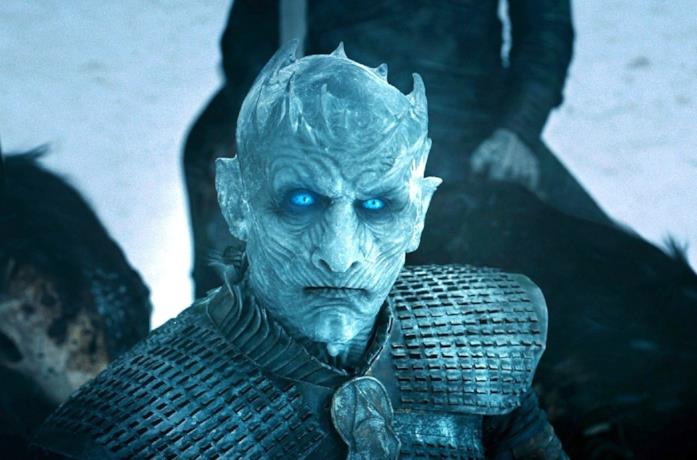 Il Night King in Game of Thrones