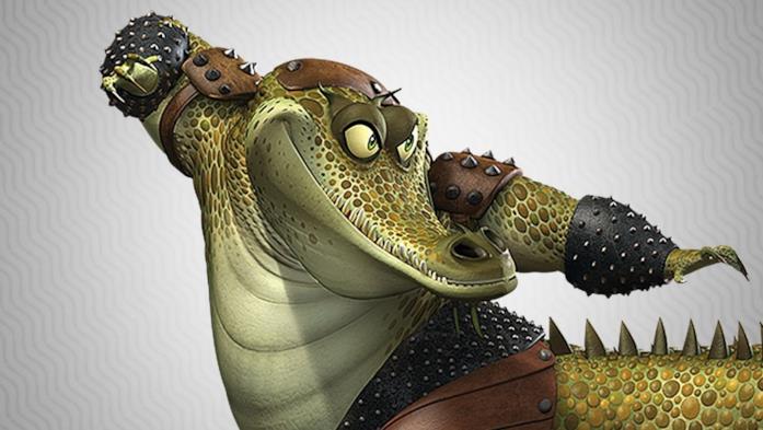 Maestro Croc è uno degli allievi di Rino Tuonante in Kung Fu Panda 2 Maestro Croc