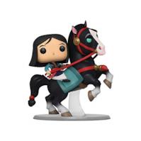 Funko- Pop Rides Mulan on Khan Collectible Toy, Multicolore, 45324