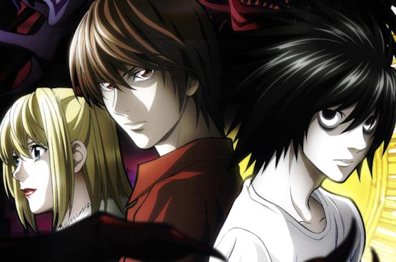 Un poster promozionale di Death Note