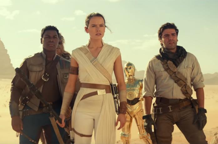 I protagonisti in Star Wars: L'ascesa di Skywalker