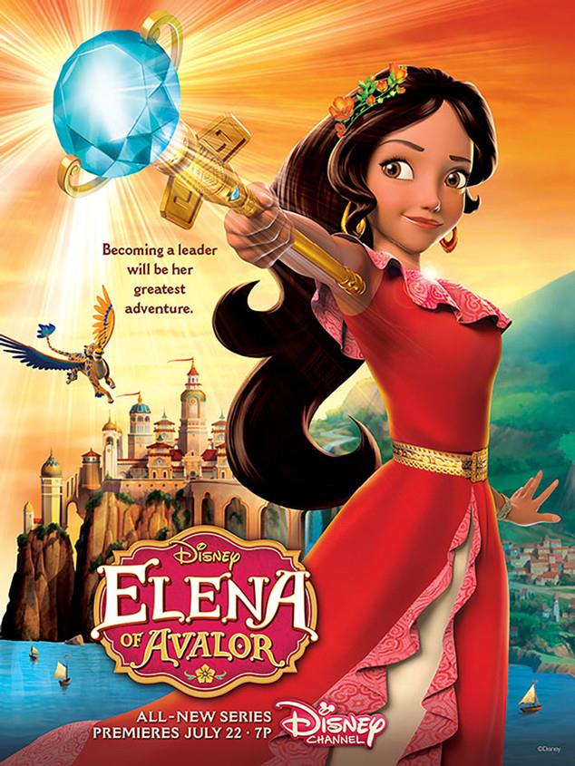 Elena of Avalor, il poster Il poster di Elena of Avalor nuova serie animata di Disney Channel