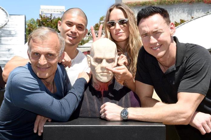 Il Maestro di The Strain Il cast di The Strain con il Maestro