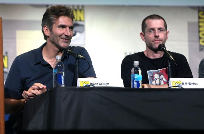 David Benioff e D. B. Weiss al Comic-Con di San Diego nel 2016