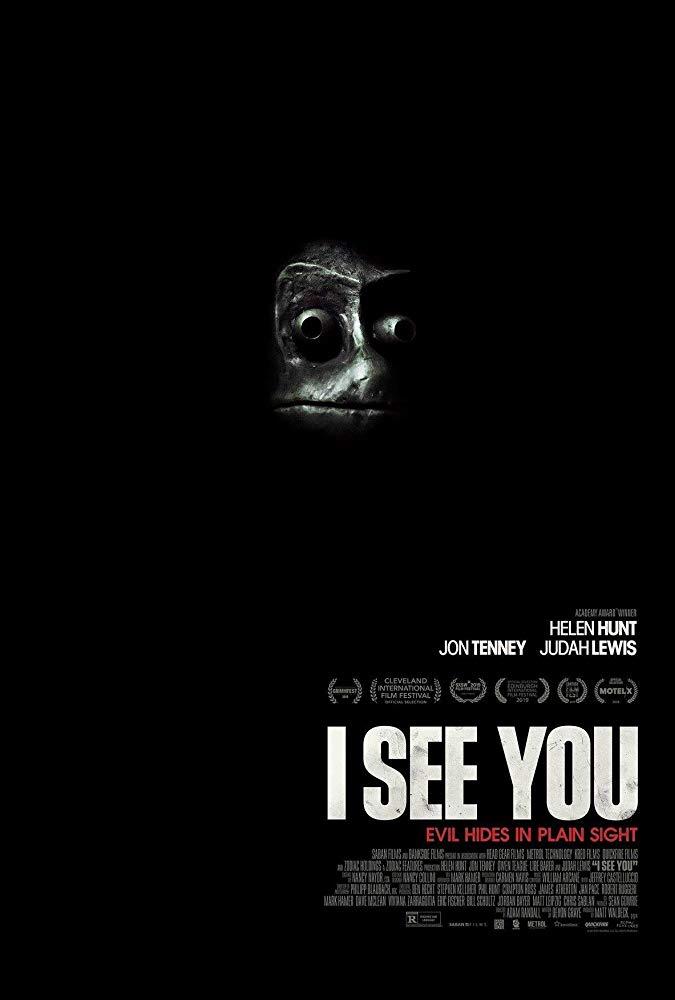 I See You, il trailer dello strano thriller psicologico con Helen Hunt Il poster ufficiale del film I See You