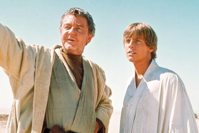 Luke Skywalker e lo zio Owen