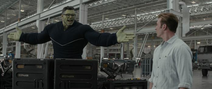 Hulk entusiasta dei primi esperimenti con i viaggi nel tempo Hulk Mark Ruffalo avengers endgame