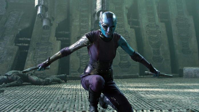 Nebula in una scena di Guardiani della Galassia